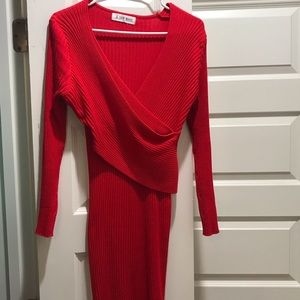 Wrap dress from Amazon